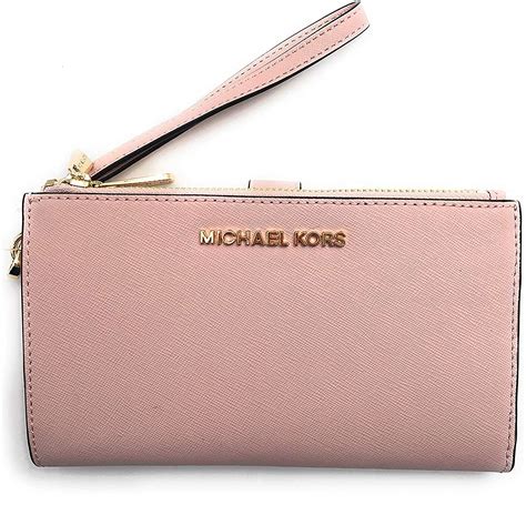 michael kors jet set travel wristlet tangerine|Jet Set Travel Large KORS Logo Wristlet .